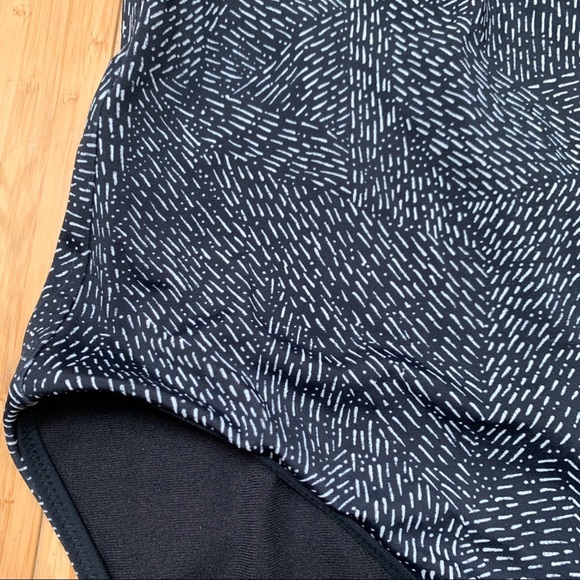 Athleta Black Sands One Piece Bathing Suit, L. - Picture 5 of 8